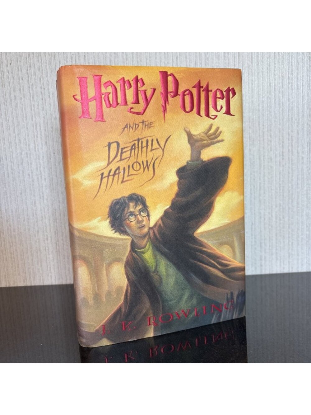 Harry Potter and the Deathly Hallows 2007 1st edition HCDJ ERROR 759 End Page
